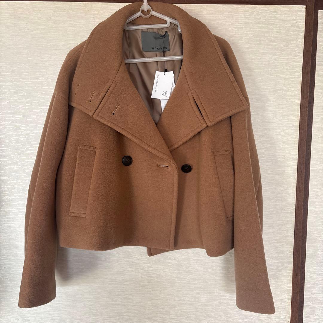 まめ！ピーコートuncrave STANDARD キャメル定価34980円