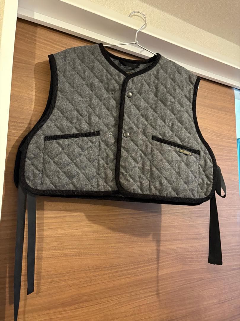 【美品】ラベンハム／LAVENHAM　ウールベストジレ