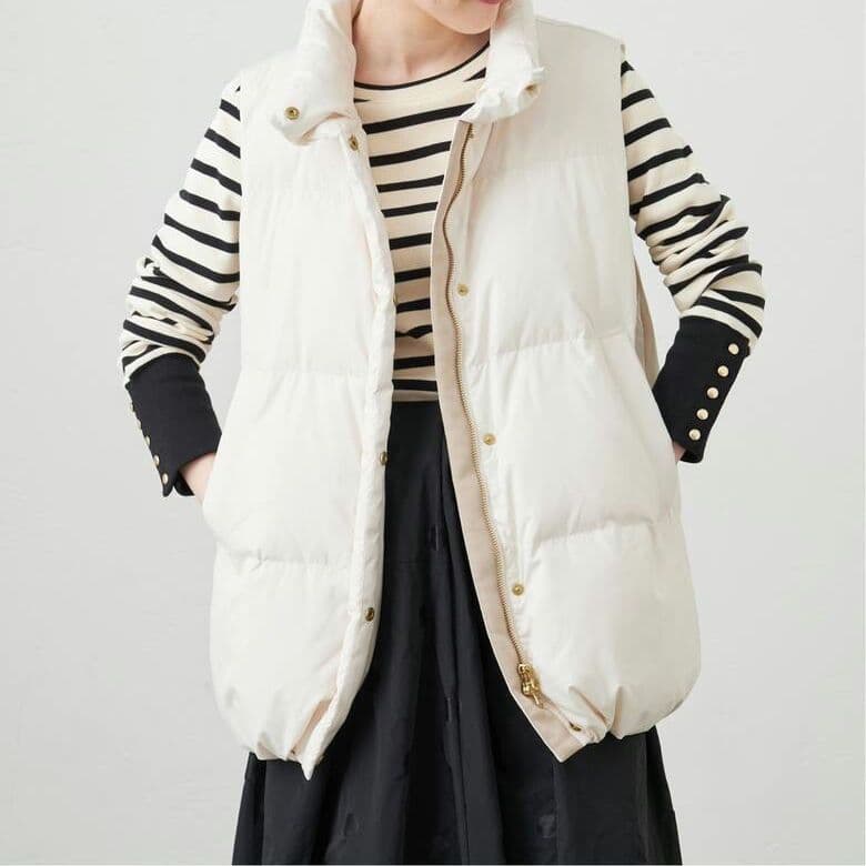 23AW 未使用 IENA LIMONTA ダウンベスト　防寒