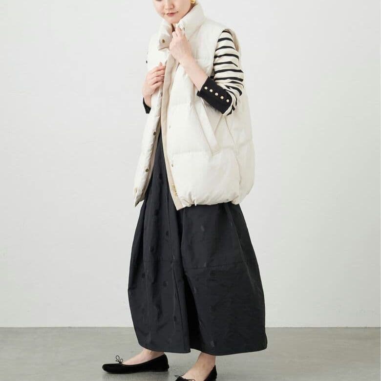 23AW 未使用 IENA LIMONTA ダウンベスト　防寒