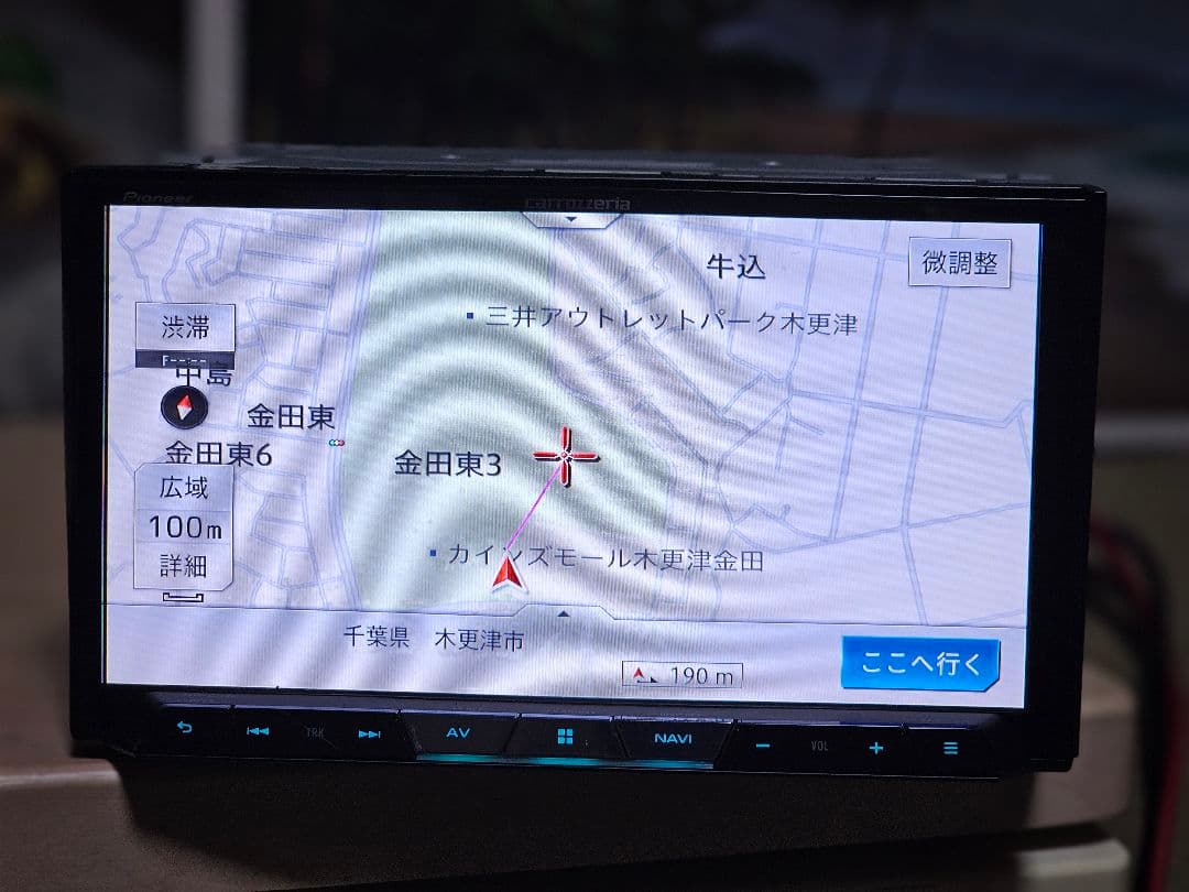 カロッツェリアcarrozzeriaAVIC-CZ700 Bluetoothナビ