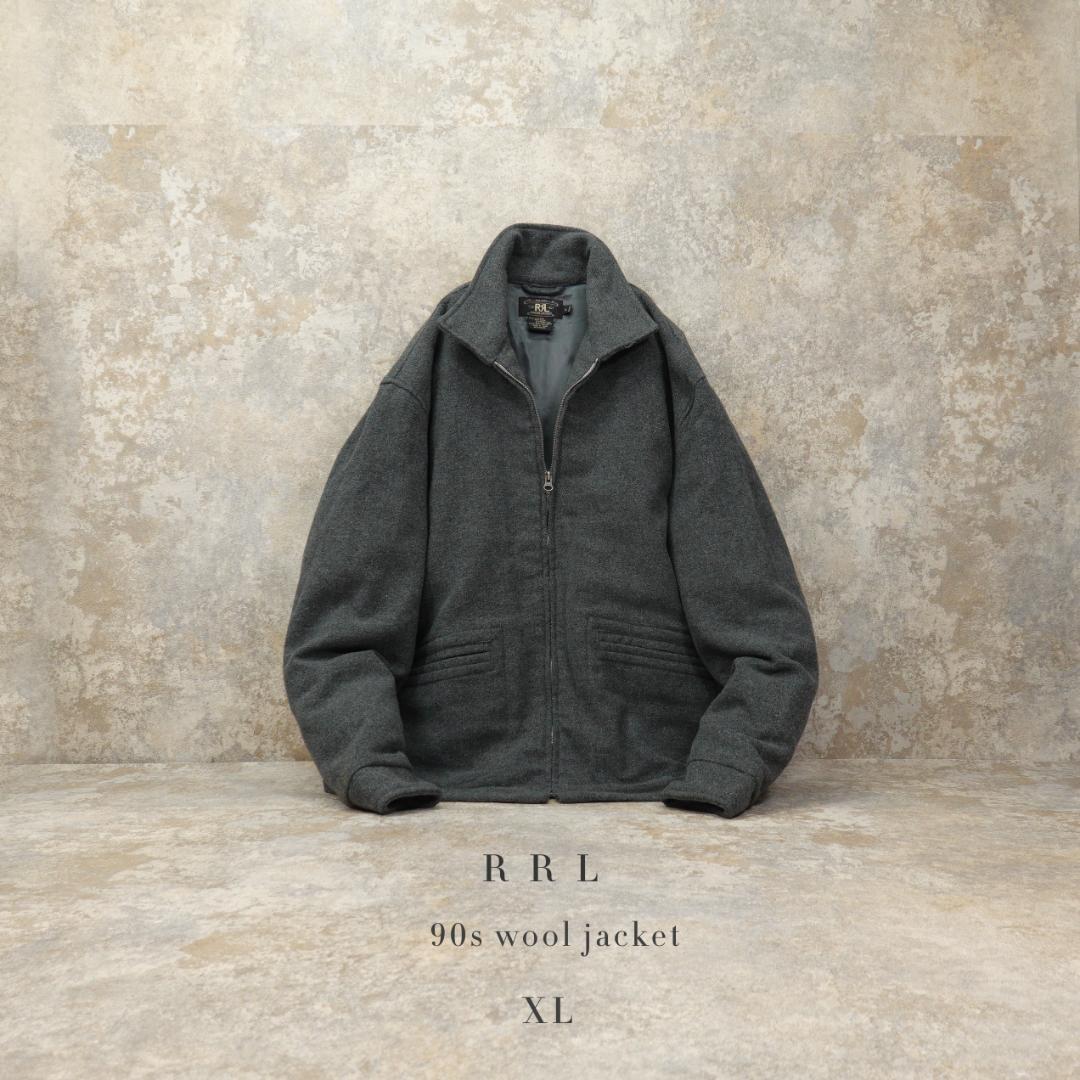 RRL 90s 三ツ星タグ ウールジャケット XL グレー ラルフローレン