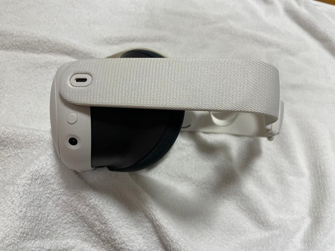  Quest 3 VRヘッドセット(512GB)+純正PC接続ケーブル