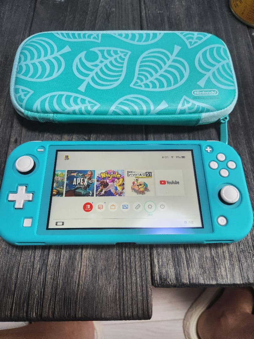 Nintendo Switch Lite ターコイズ 専用ケース　どうぶつの森