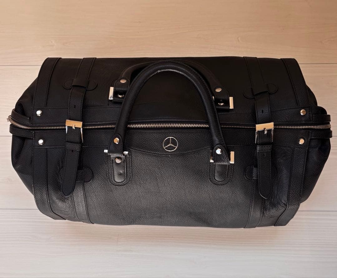Mercedes-Benz レザー　ボストンバッグ　メルセデスベンツ