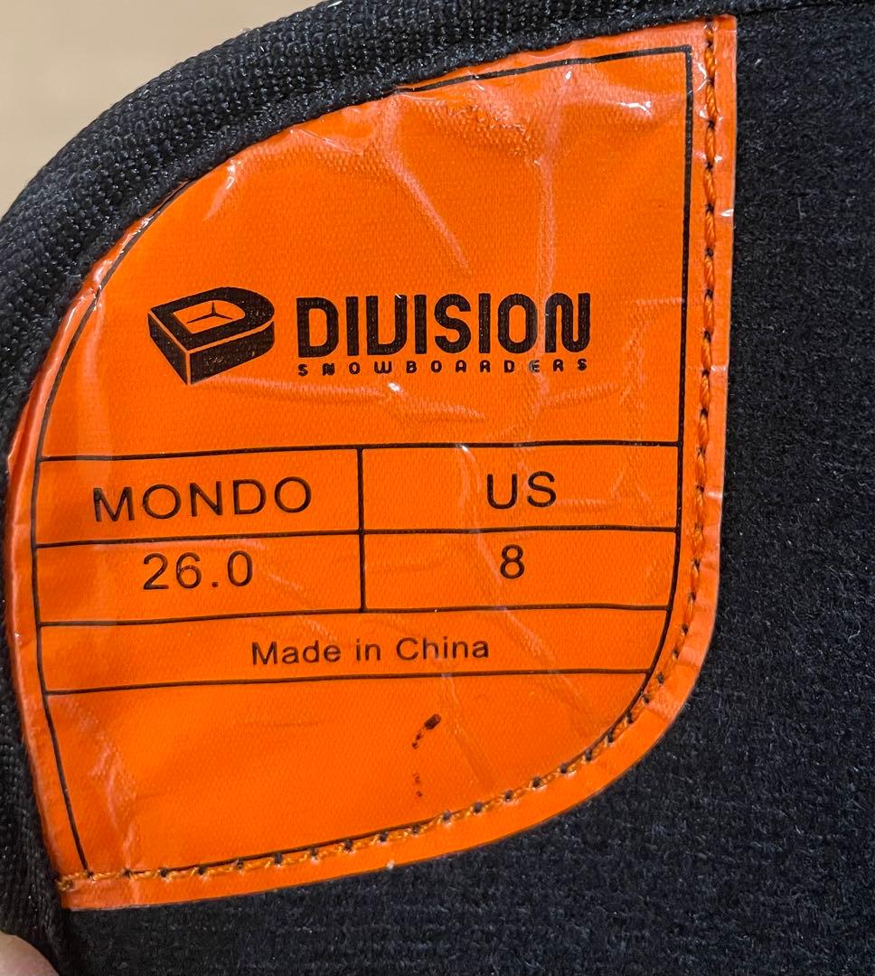 DIUISION BOAスノーボードブーツ　メンズ　26cm