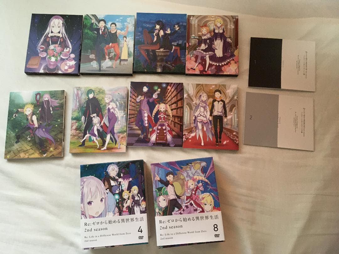 『Re:ゼロから始める異世界生活 2nd season』DVDセット