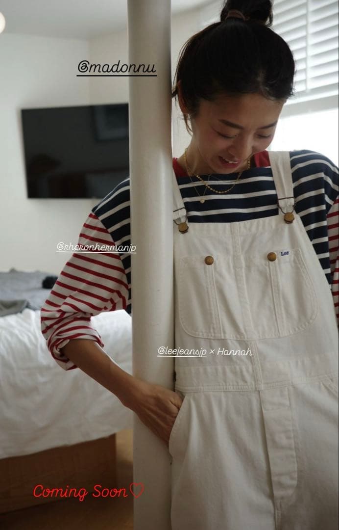 LEE for HANNAH×RHC オーバーオール　サイズXS