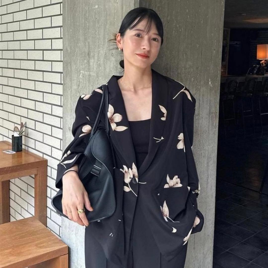 CLANE 花柄ジャケット