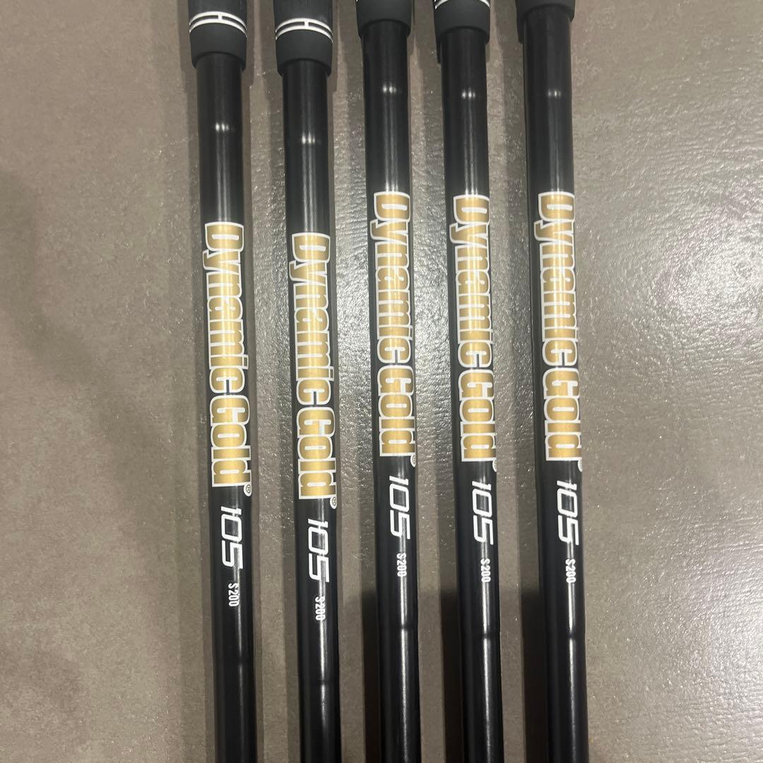 Titleist 714cb アイアンセット オニキスブラック105