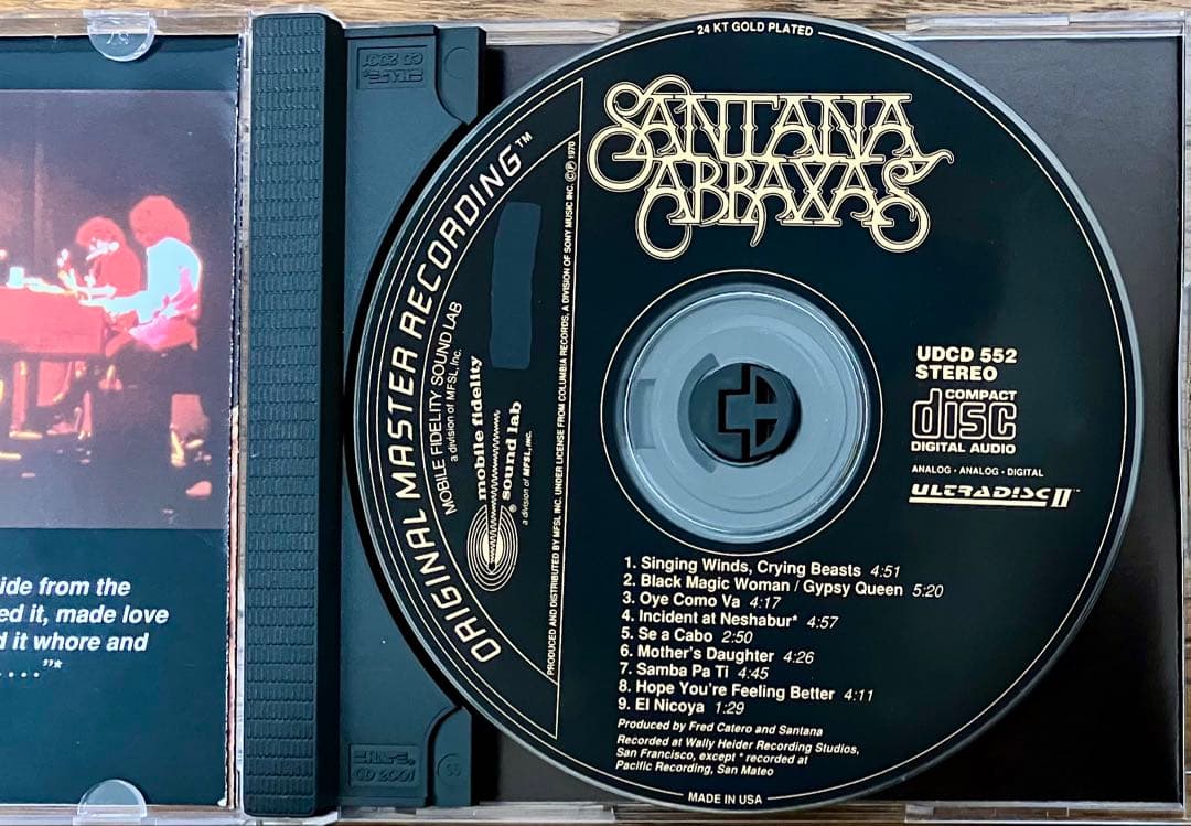 SNTANA /ABRAXAS/ORIGINAL/UDCD552 【美品 帯付】