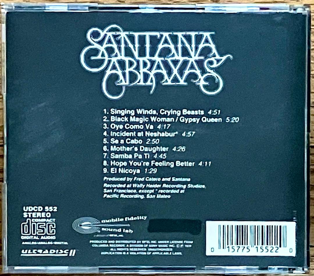 SNTANA /ABRAXAS/ORIGINAL/UDCD552 【美品 帯付】