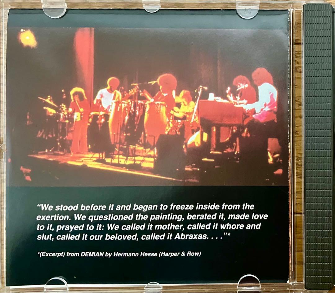 SNTANA /ABRAXAS/ORIGINAL/UDCD552 【美品 帯付】