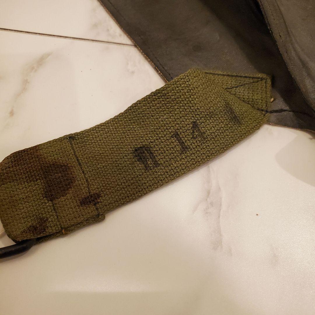 【希少】WWII 防水 ガスマスクバッグ 4つスナップ ノルマンディー