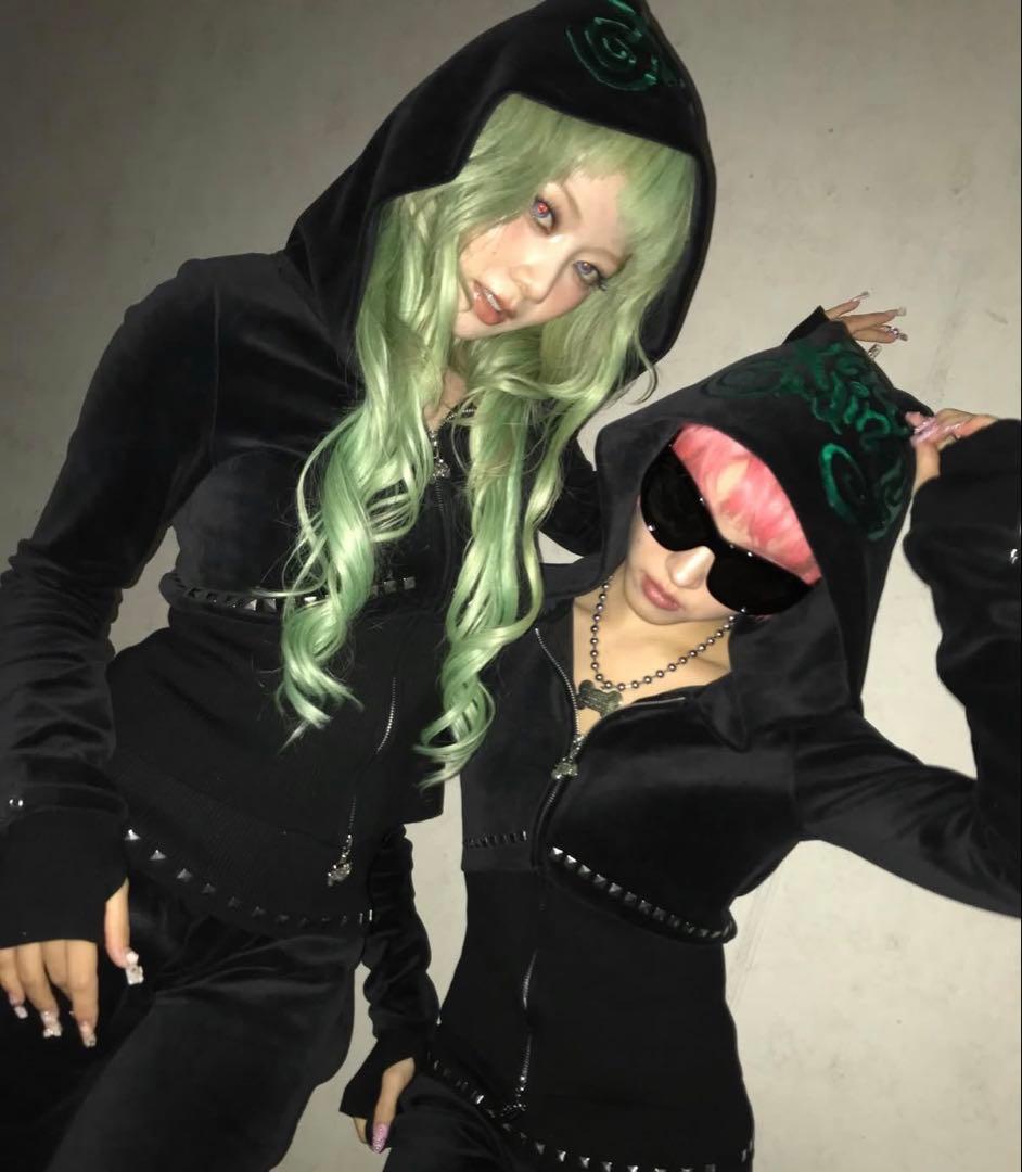 s*♡様 XG Velour Flare Pants 【Sサイズ】