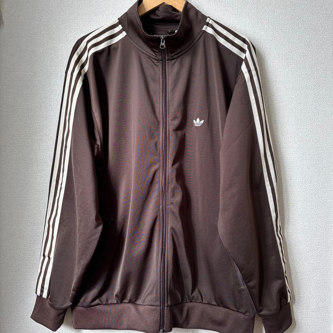 adidas ブラウン ジャージ L