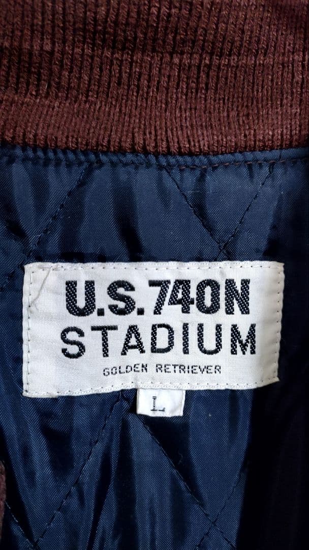 レア!ヴィンテージ!ゴールデンレトリバー スタジャン アワード レザー