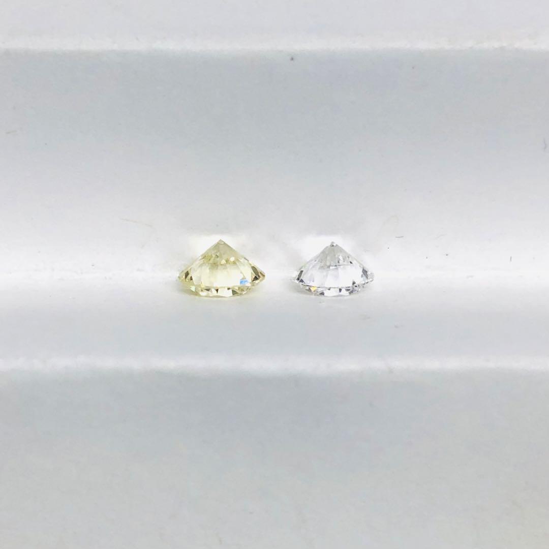 アクセサリー 0.434ct Very Light Yellow SI-1 VG