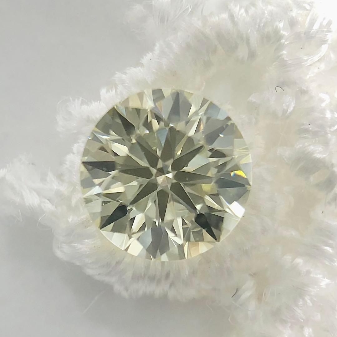 アクセサリー 0.434ct Very Light Yellow SI-1 VG