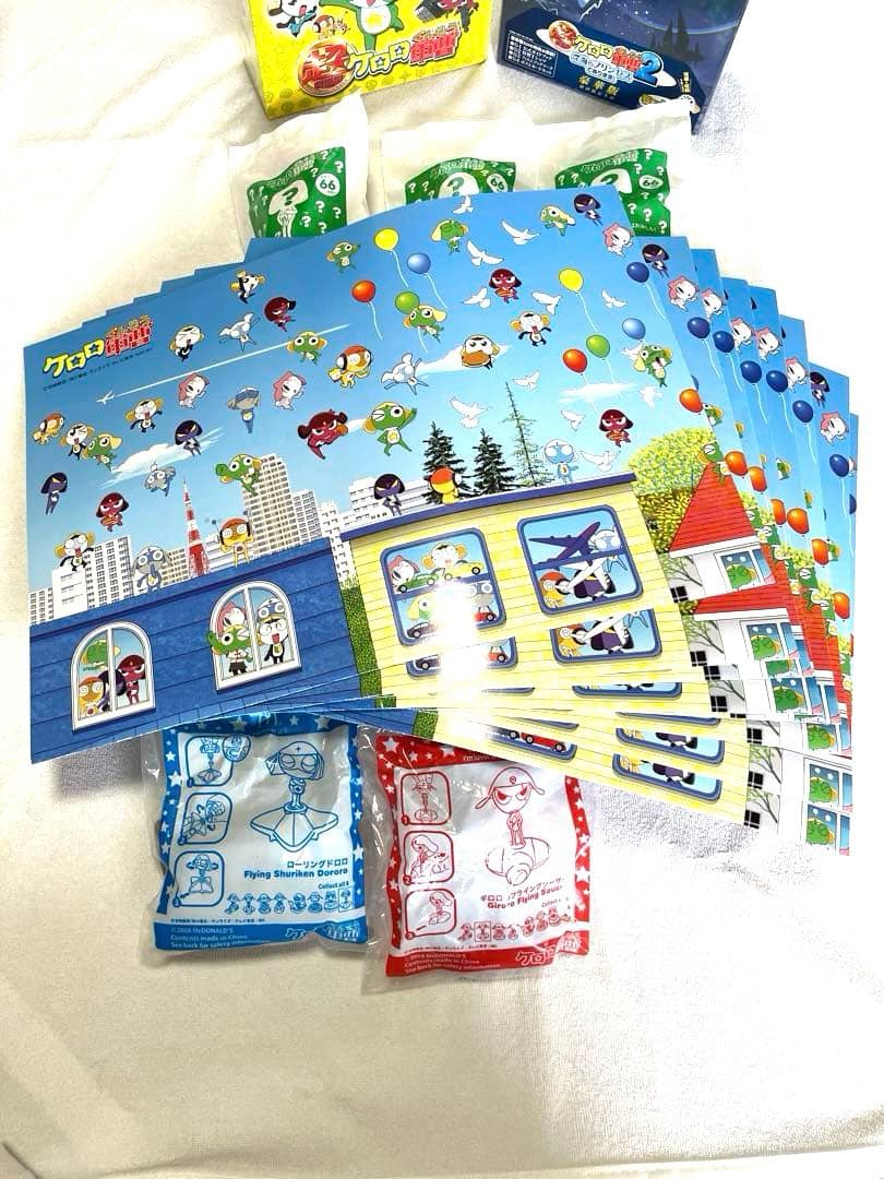 マクドナルドハッピーセット✨ケロロ軍曹✨DVD＆オリジナルポスター