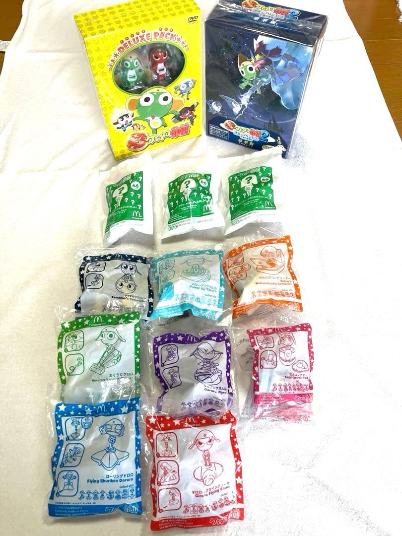 マクドナルドハッピーセット✨ケロロ軍曹✨DVD＆オリジナルポスター