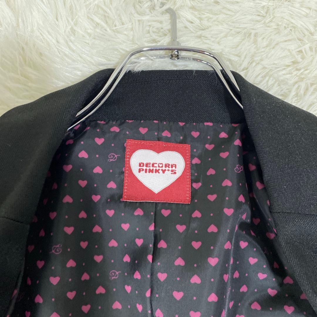 極美品 DECORA PINKY'S デコラピンキーズ セレモニースーツ 160