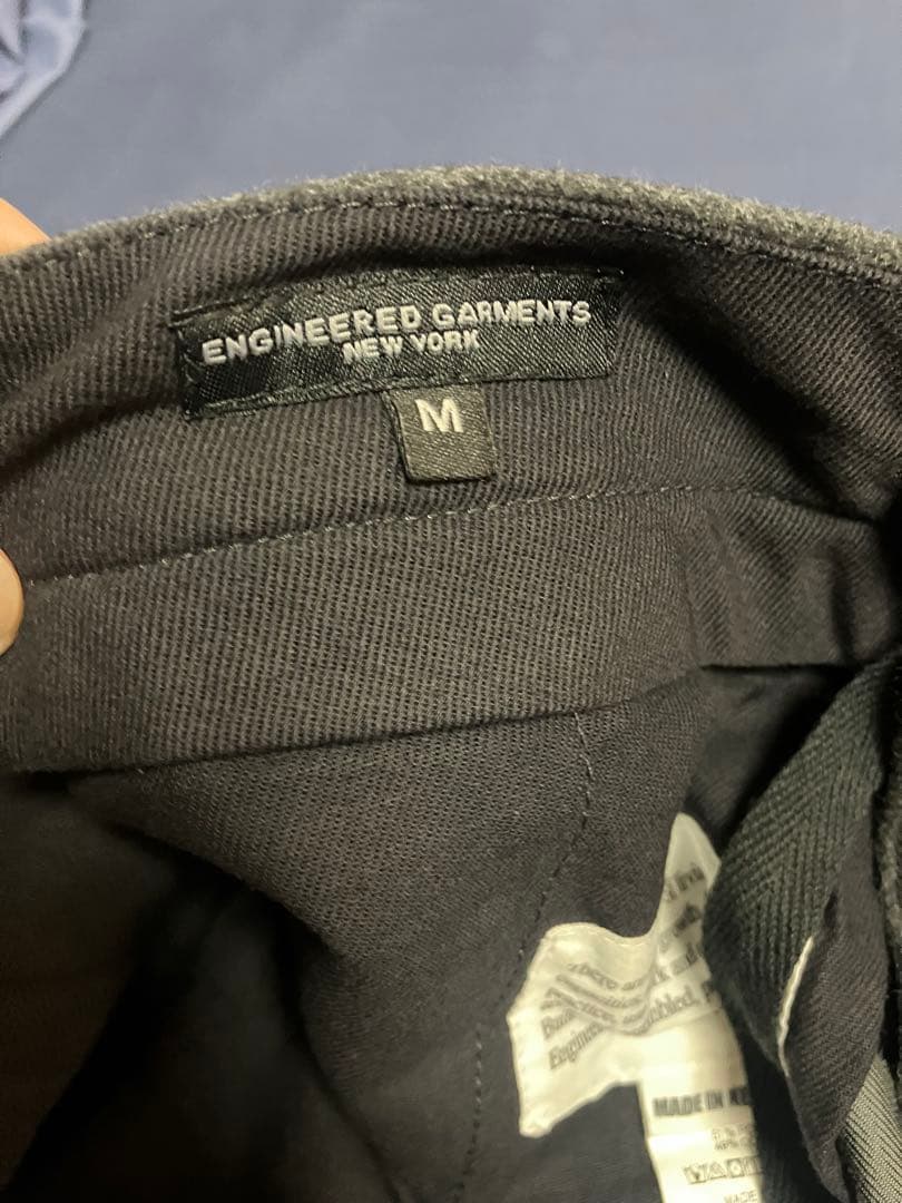 engineered garments andover フランネル　ウール混