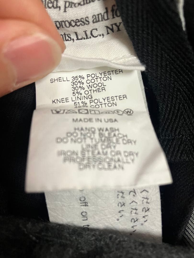 engineered garments andover フランネル　ウール混