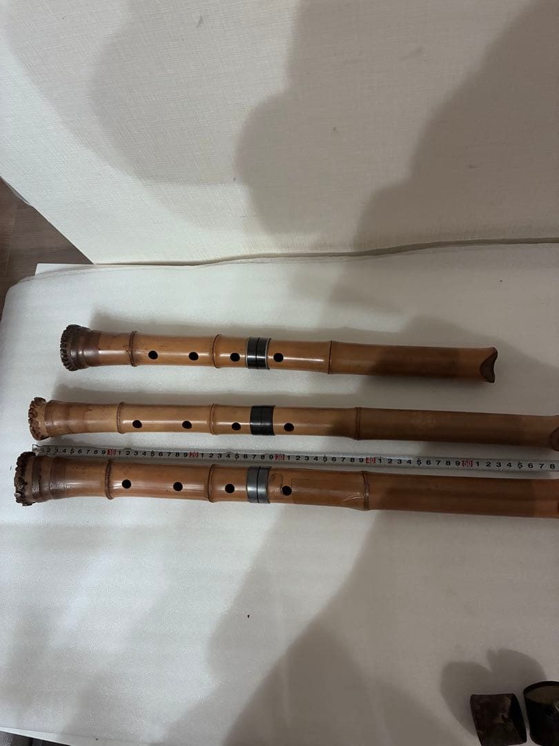 q*i様 尺八 在銘 郭山 和楽器 木管楽器 ３点 まとめ売り【ジャンク】