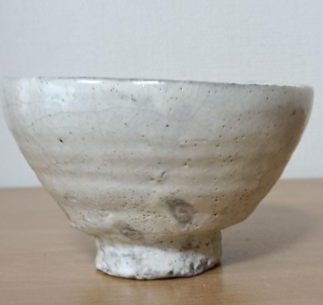 水月窯　粉引風　茶碗