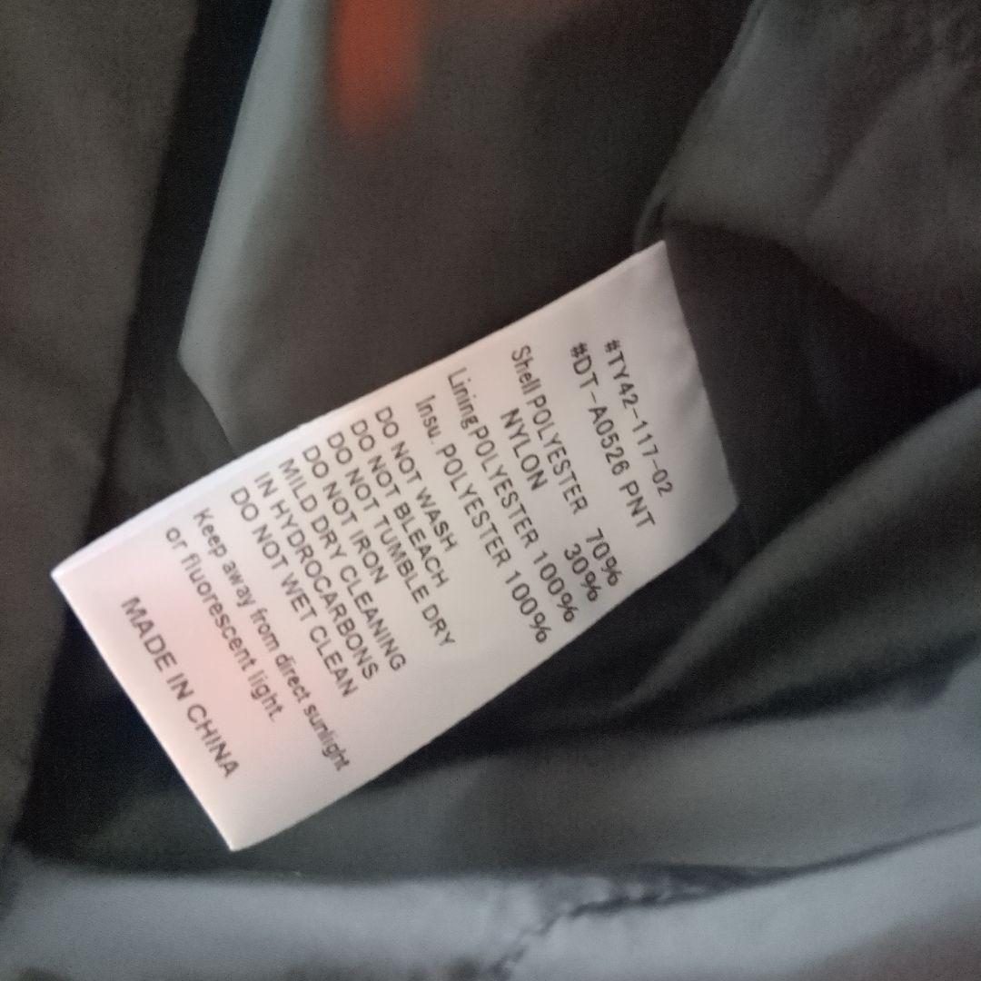 【DANTON】インサレーションフーデッドコート　チャコール　36