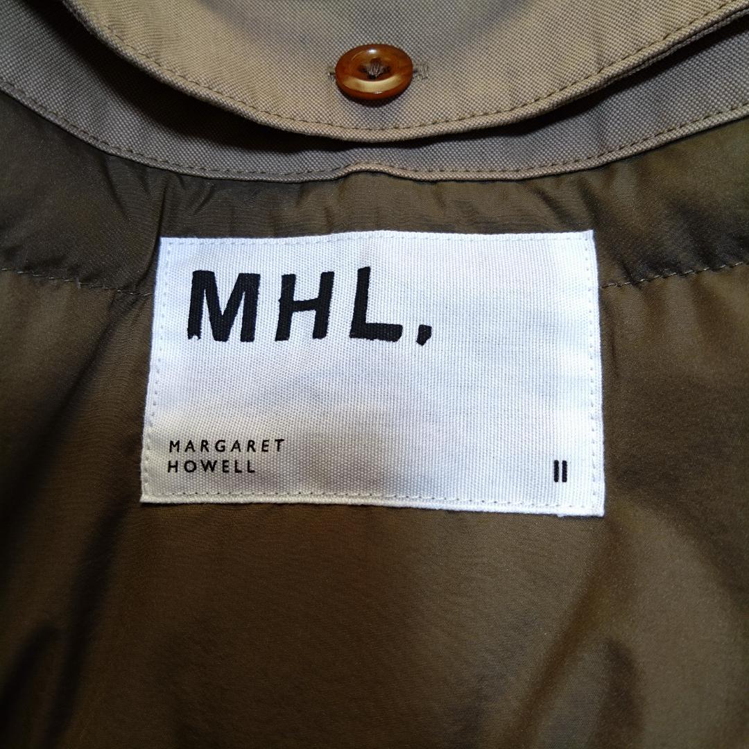MHLマーガレットハウエル ライトブラウン 茶　ロングコート サイズII ２