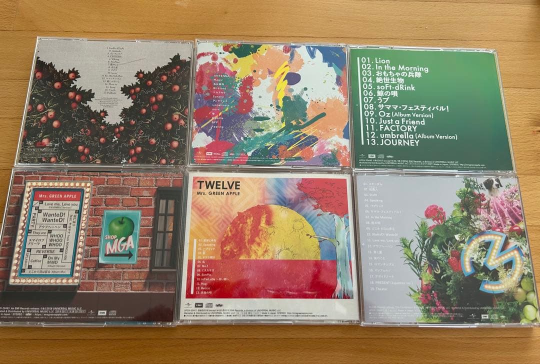 Mrs. GREEN APPLE ミセスグリーンアップルCD