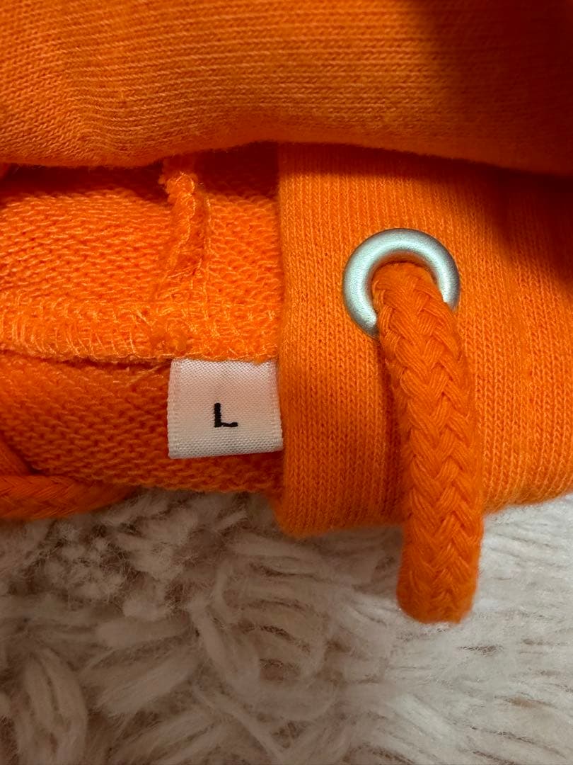 超特急　ハル　ジップパーカー　オレンジ