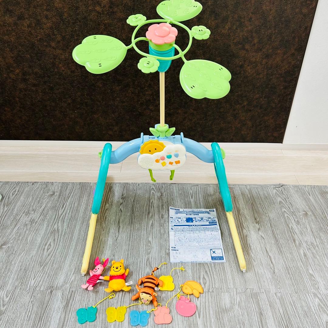 【欠品なし　説明書有】6wayジムにへんしんメリー　プーさん　プーメリー