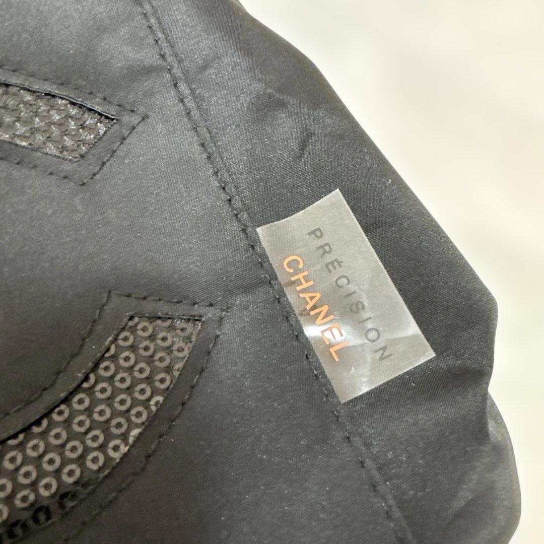CHANEL ブラック ノベルティ　ショルダーバッグ　スパンコール