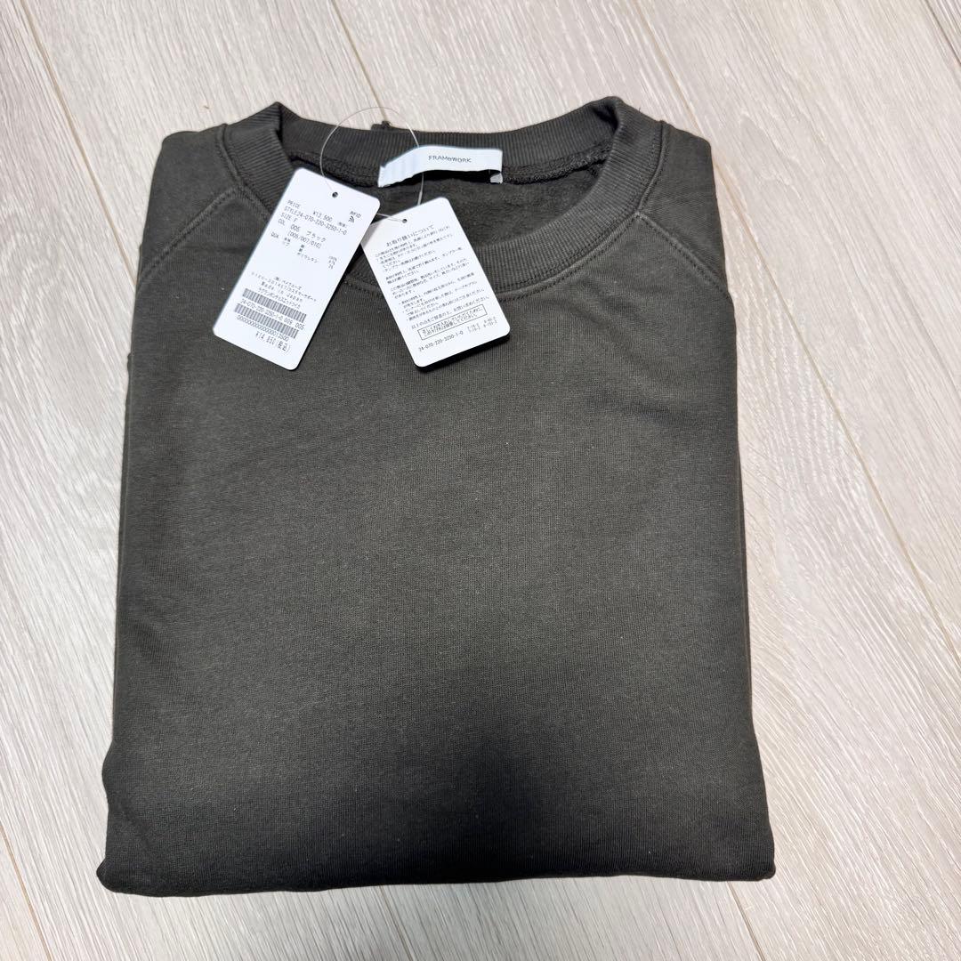 【FRAMeWORK】ラグランポンチョスウェット　新品