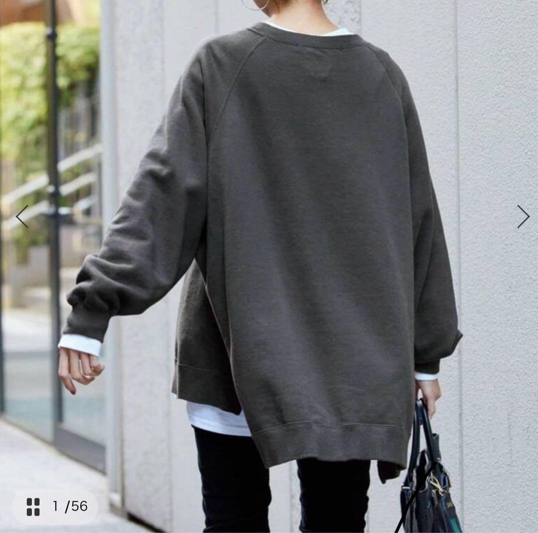 【FRAMeWORK】ラグランポンチョスウェット　新品