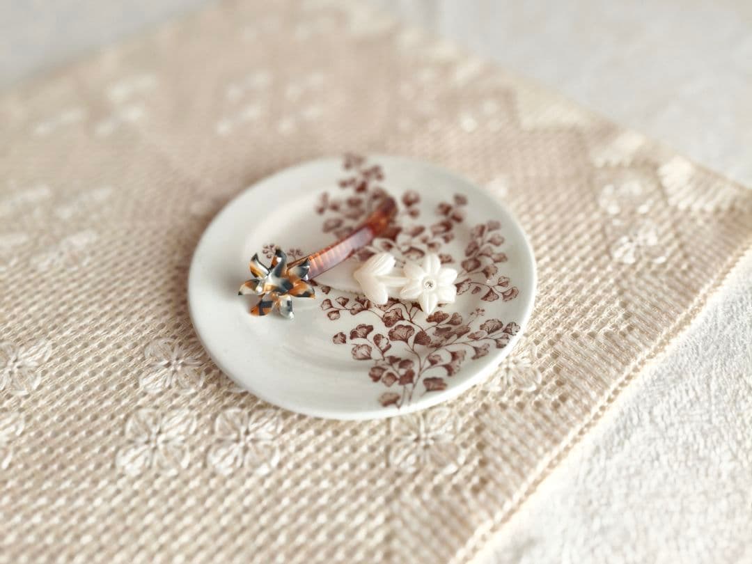 【fu.さま】 mini plate ୨୧ * ディネット 小さなお皿 a