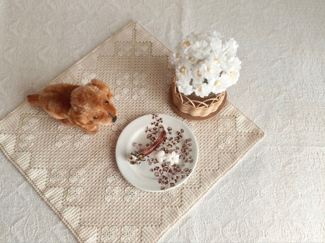 【fu.さま】 mini plate ୨୧ * ディネット 小さなお皿 a