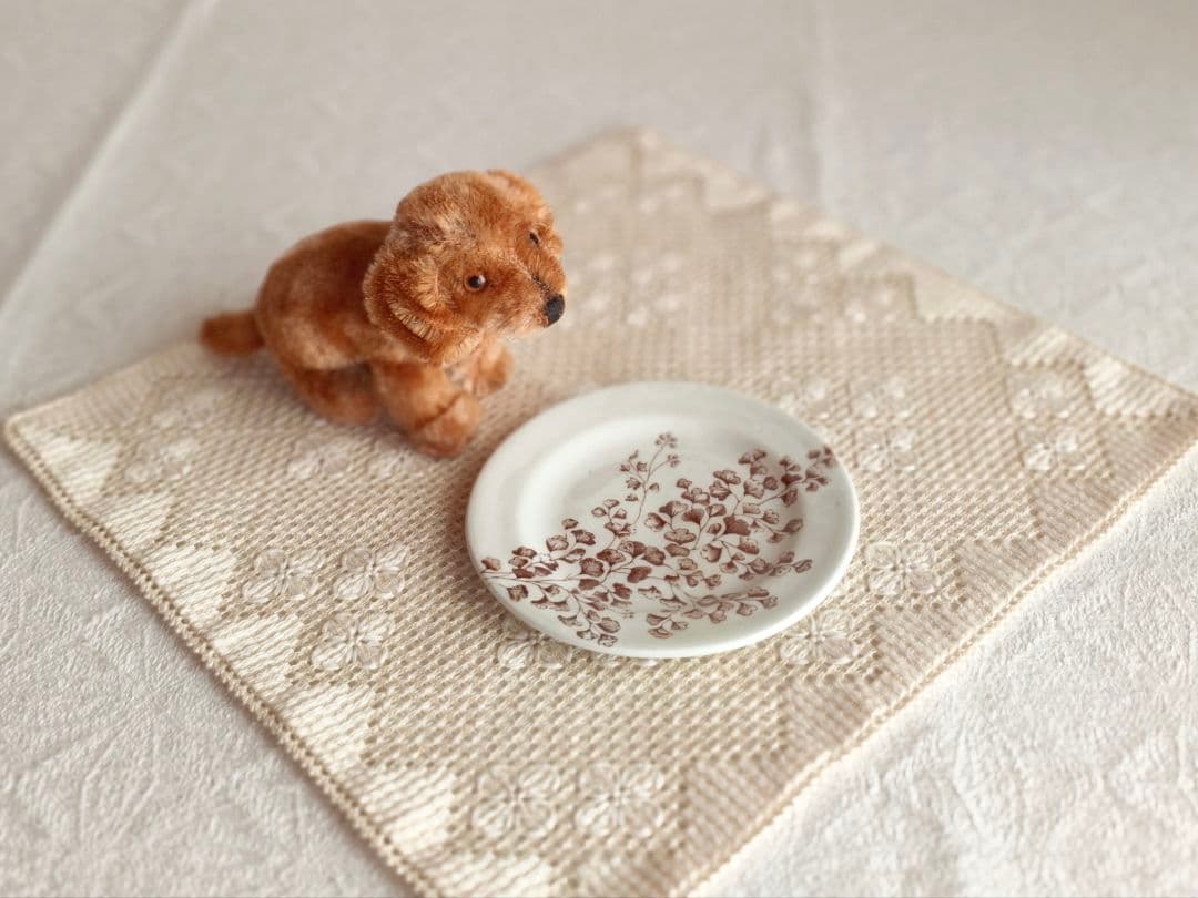 【fu.さま】 mini plate ୨୧ * ディネット 小さなお皿 a