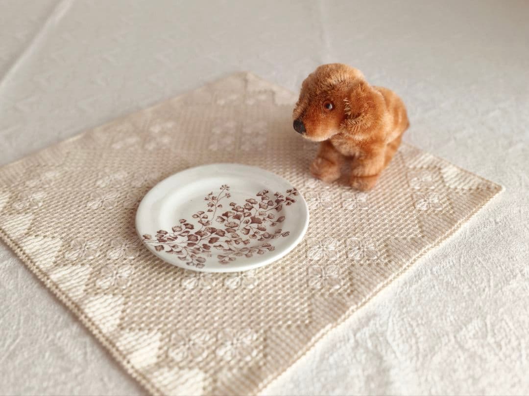 【fu.さま】 mini plate ୨୧ * ディネット 小さなお皿 a