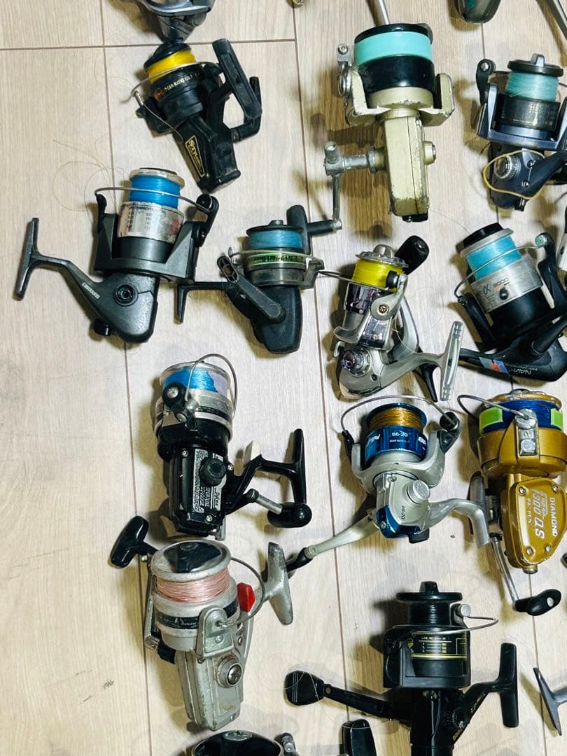 スピニングリール セット 96個 ジャンク