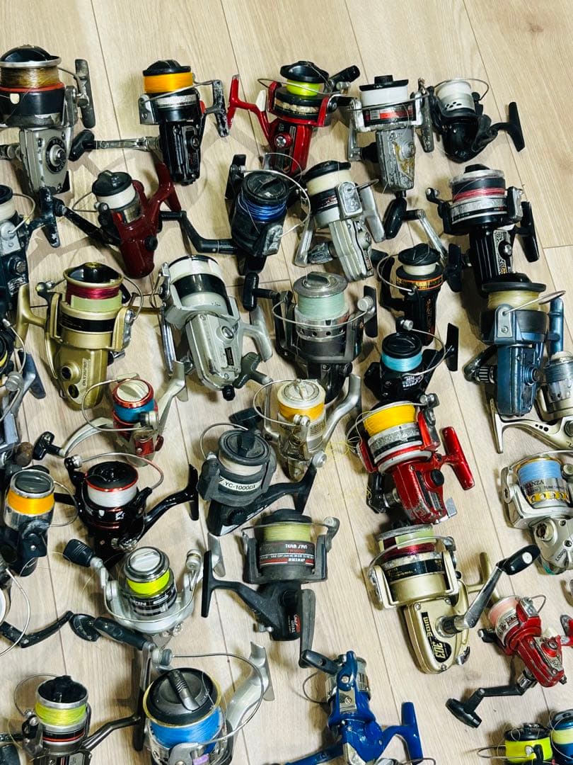 スピニングリール セット 96個 ジャンク