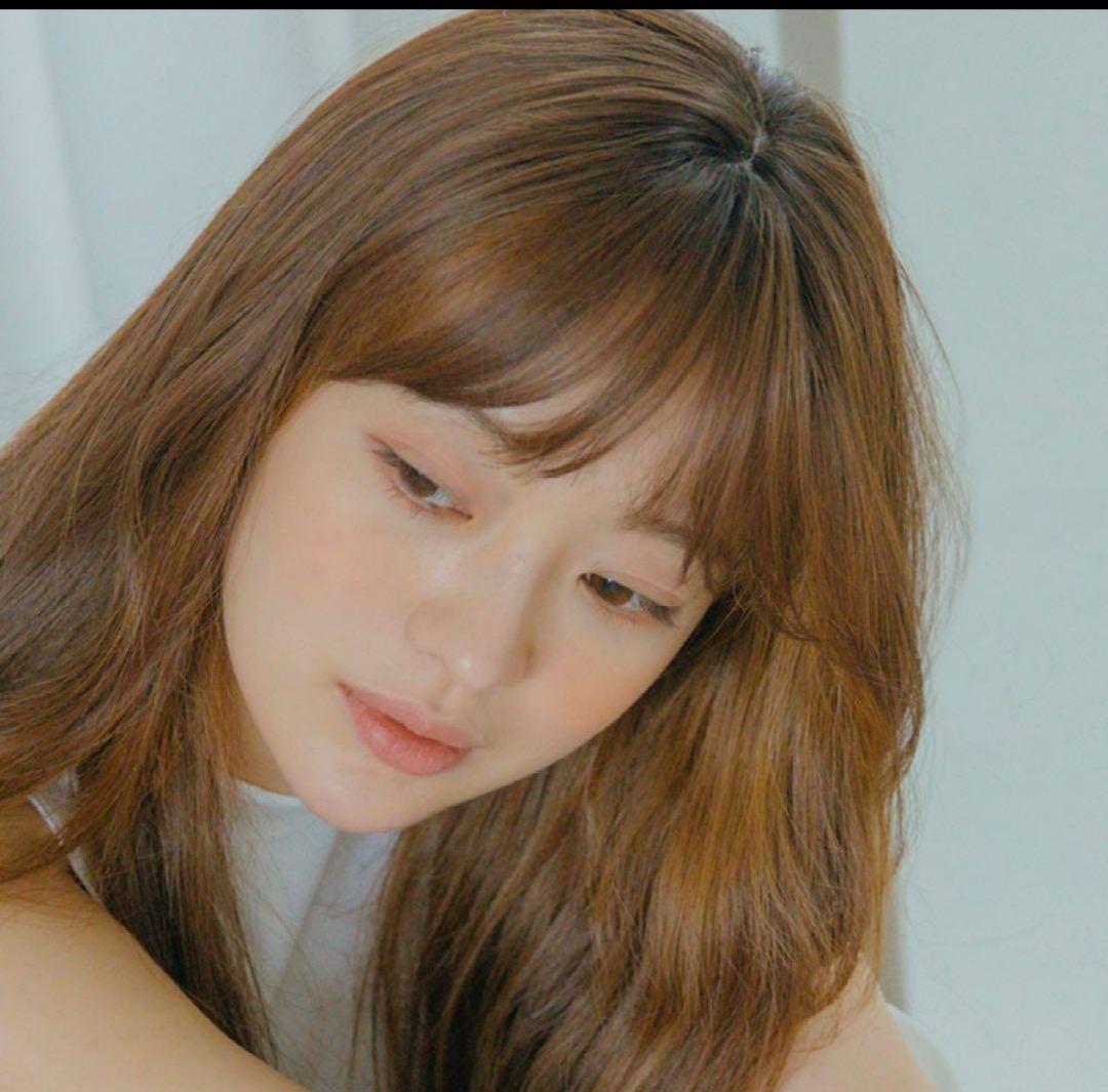 ピンクエイジ トップ 前髪ウィッグ シースルーバング 2個セット＋1個