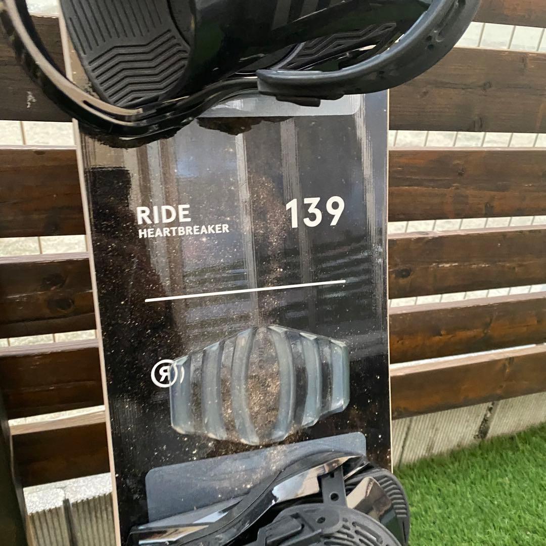 RIDE HEARTBREAKER 139cm 　ビンディングHEAD Sサイズ