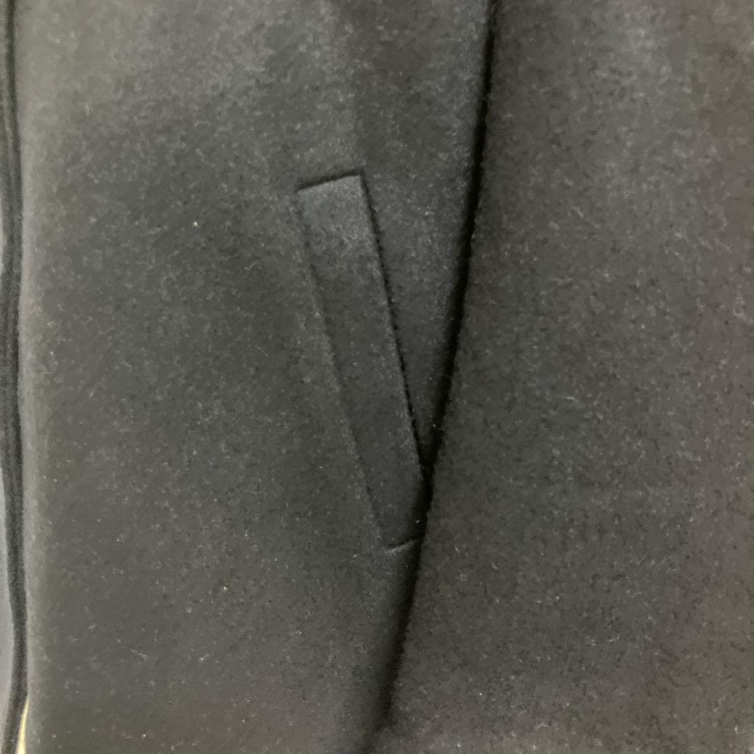 カラクkarakuダブルブレストショールカラーピーコート ビジネス カジュアル