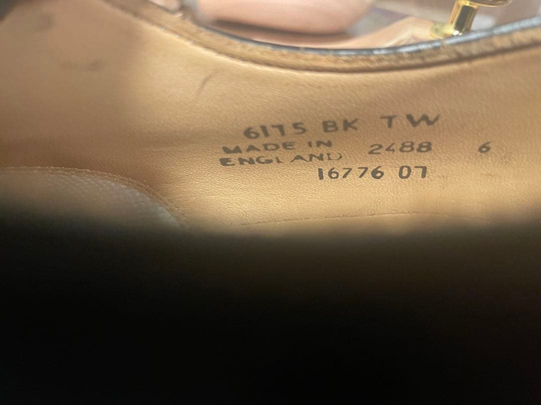 nps プレーントゥ サービスシューズ UK6