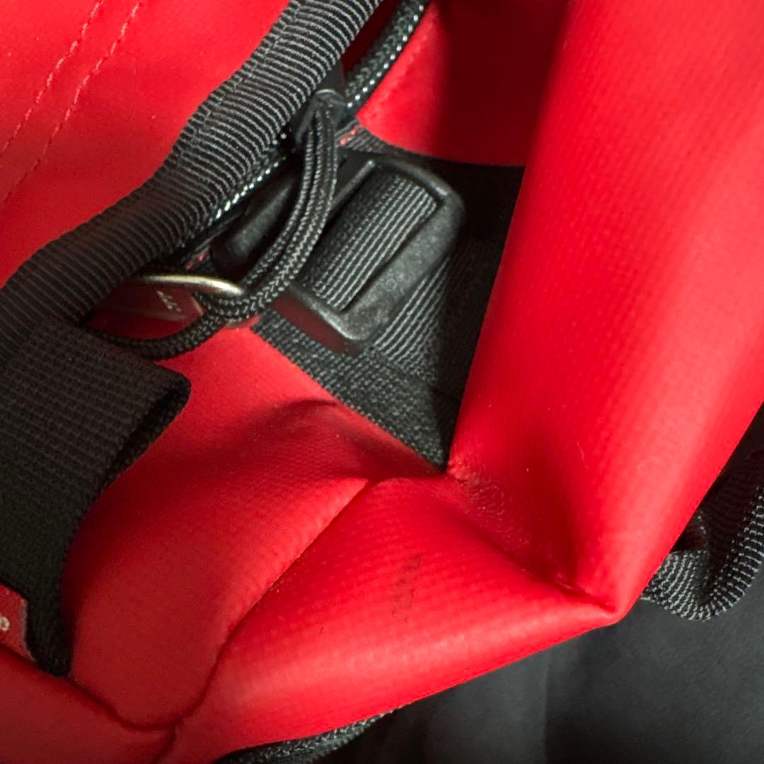 SUPREME THE NORTH FACE ボストンバッグ レッド