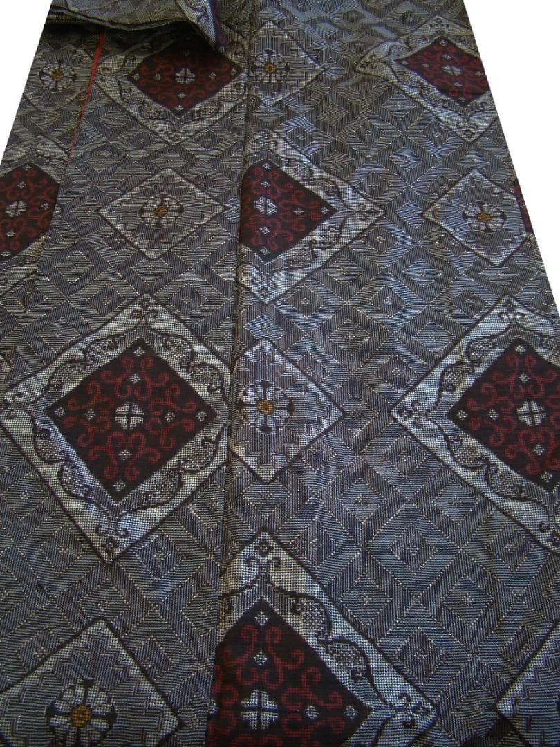 創作用 本場 奄美 龍郷 大島紬・泥染 大島 正絹 計3枚 セット Vｓ529